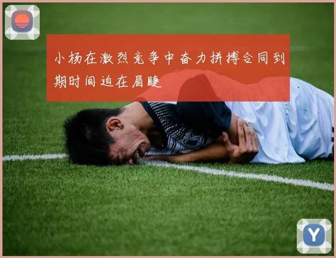 小杨在激烈竞争中奋力拼搏合同到期时间迫在眉睫